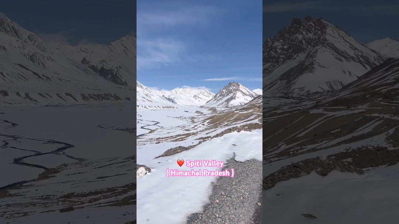 Spiti Valley Trip | Stunning Himalayan Views | Travel Shorts #shortsfeed