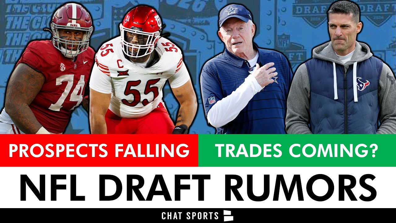 THE LATEST 2026 NFL Draft Rumors That Directly Impact The Houston Texans