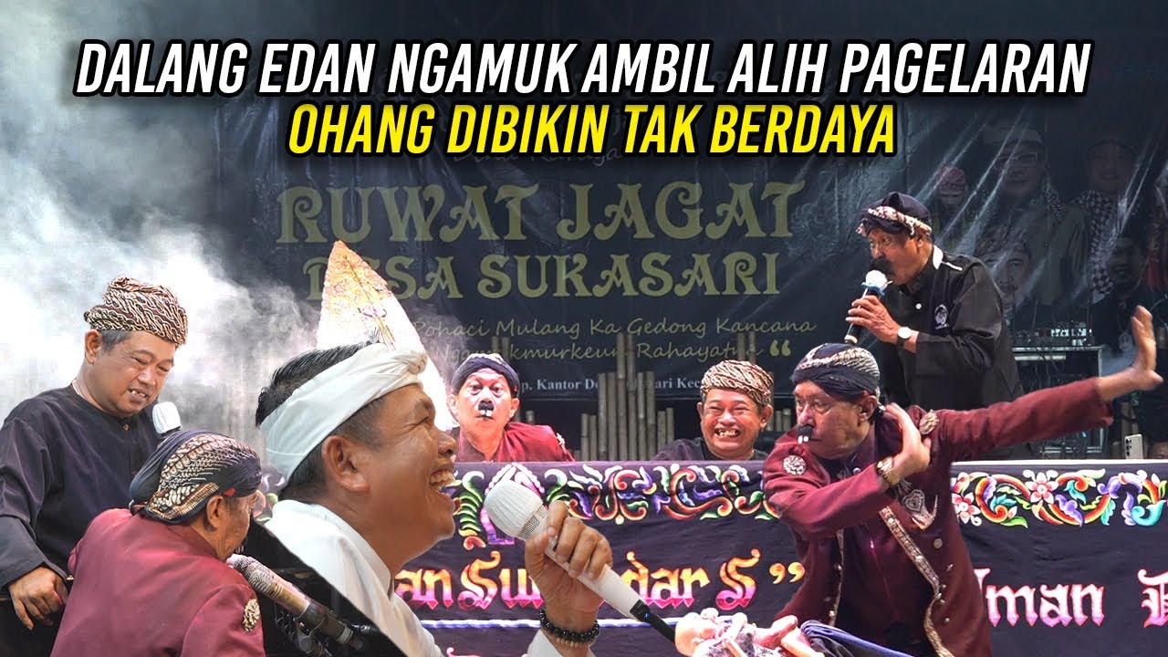 DALANG EDAN NGAMUK - AMBIL ALIH PAGELARAN | OHANG DIBIKIN TAK BERKUTIK