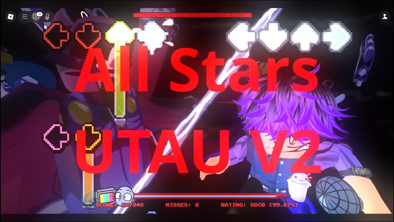 FNF ALL Stars UTAU Remix v2