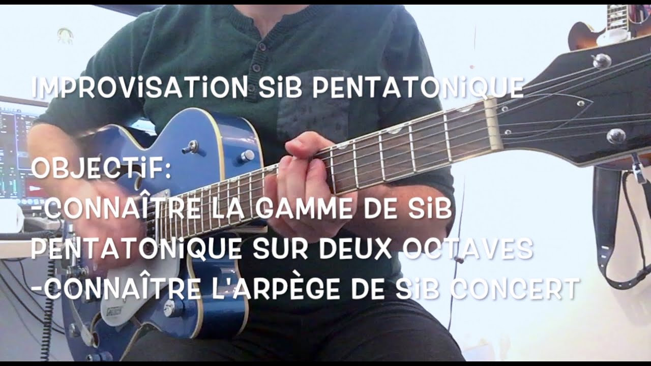 Gamme pentatonique Bb