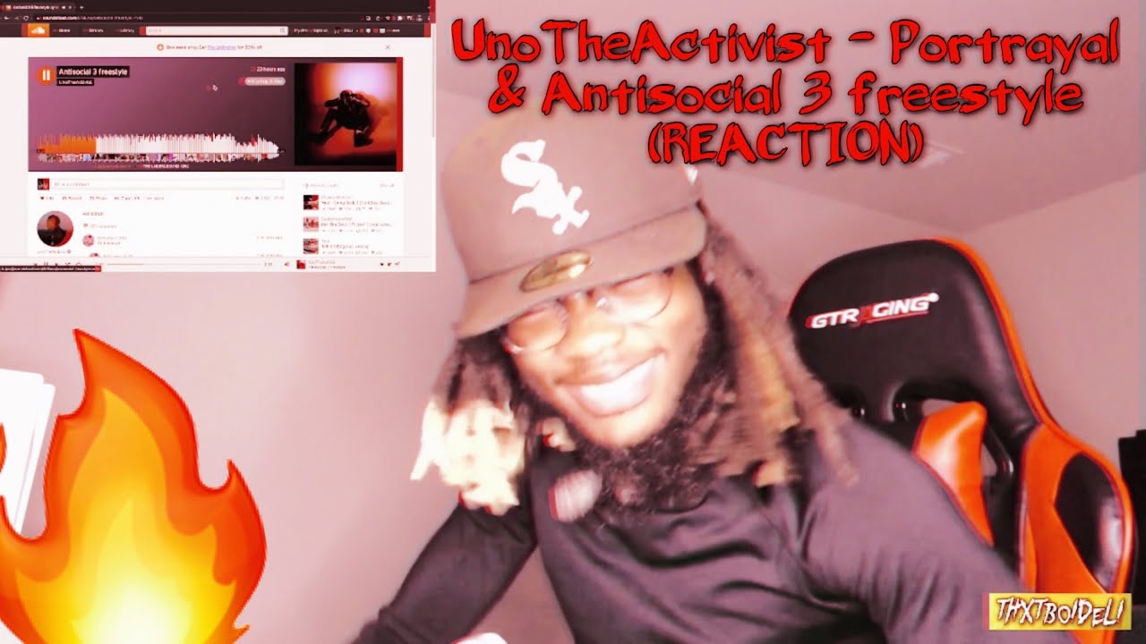 NAHHH 🔥 | UnoTheActivist - Portrayal & Antisocial 3 freestyle (REACTION)