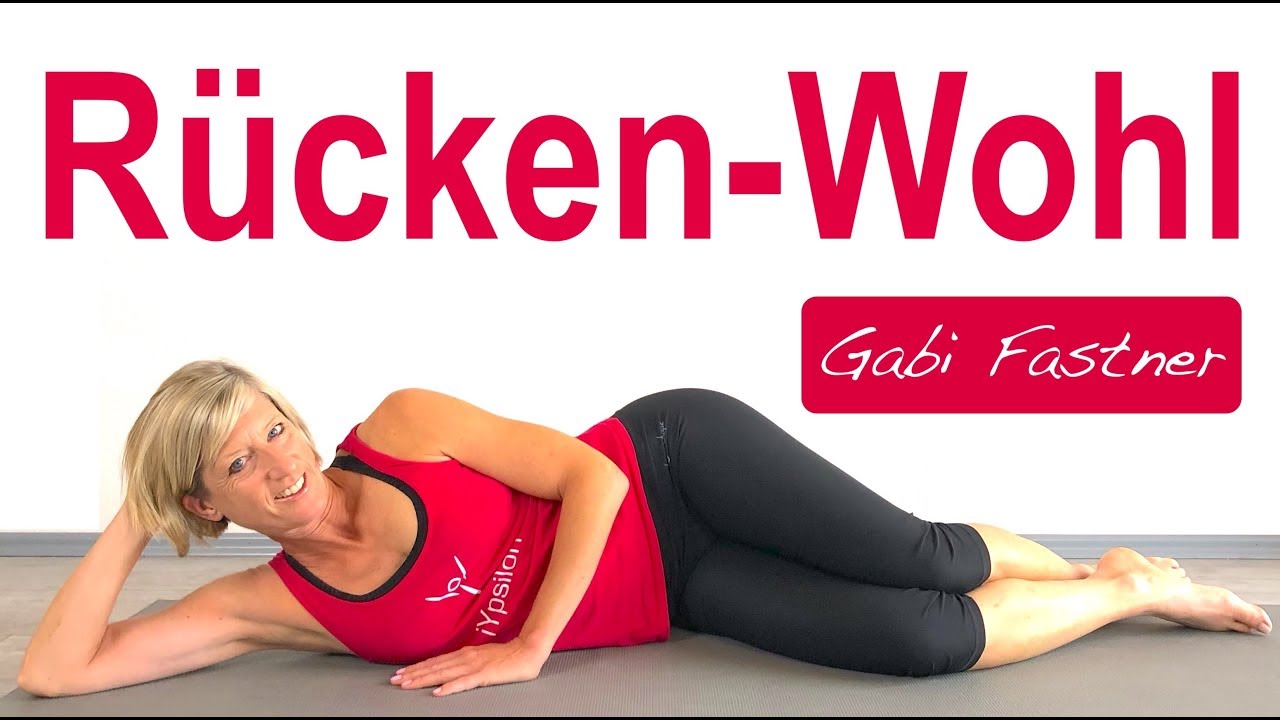 ~25 min. entspanntes Rücken-Training im Liegen, ohne Geräte