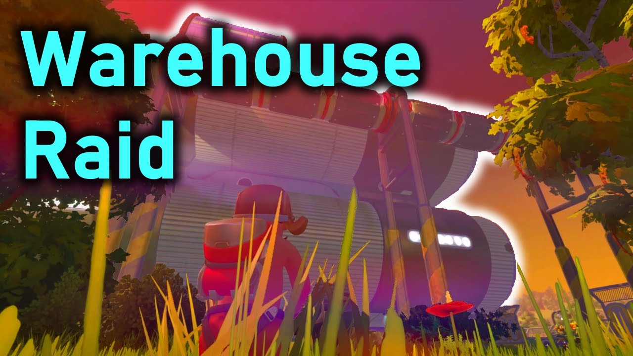 I went on a CINEMATIC warehouse raid! Scrap Mechanic Survival