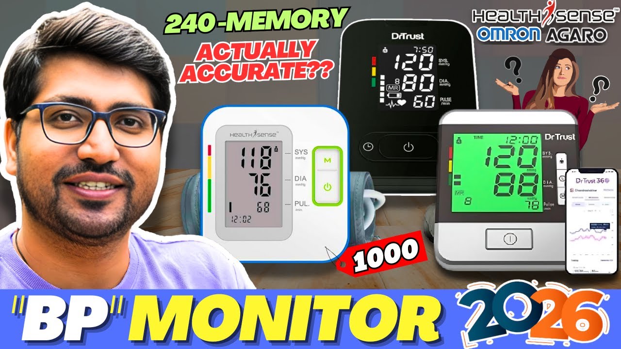 [2026]🔥Best BP Monitor For Home Use  | Top 3 Digital BP Machines In India Under ₹1000 - ₹2000