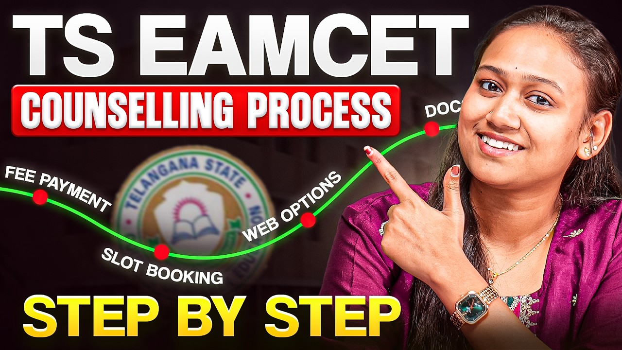 TS EAMCET Counselling Process 2026 Telugu | TG EAPCET Counselling Process 2026 | required documents