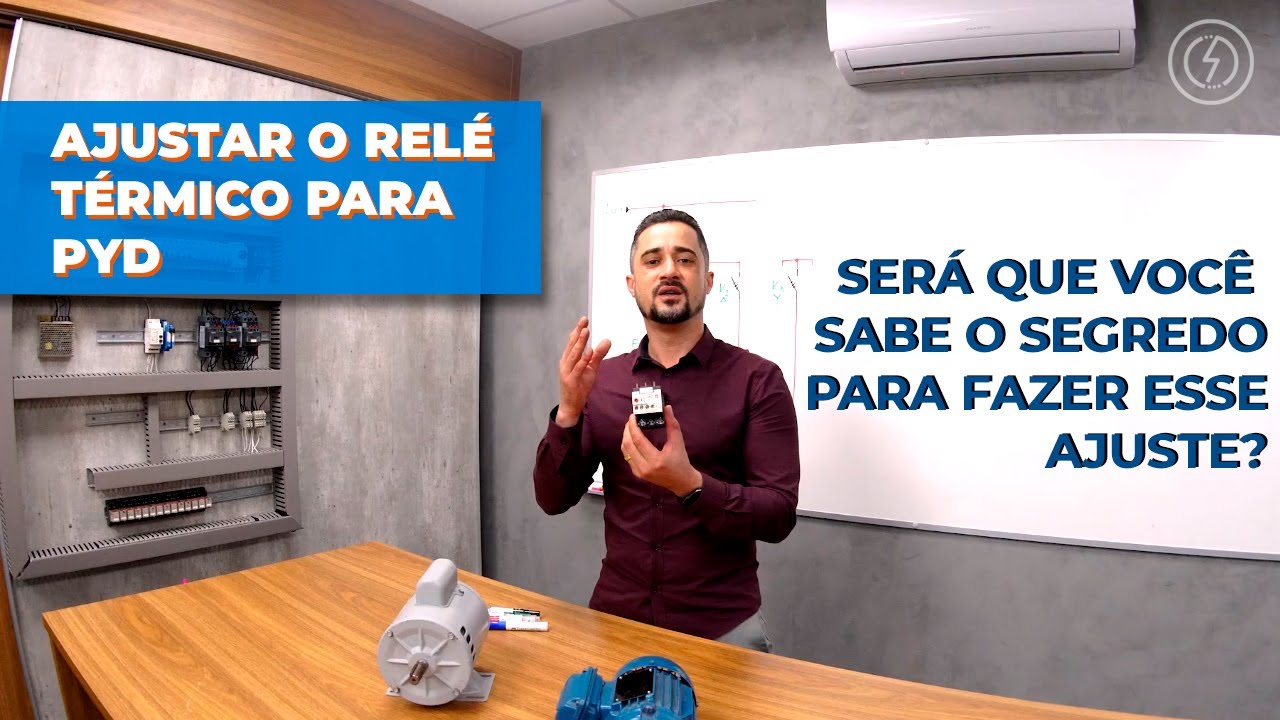 Como regular relé térmico para PARTIDA ESTRELA TRIÂNGULO