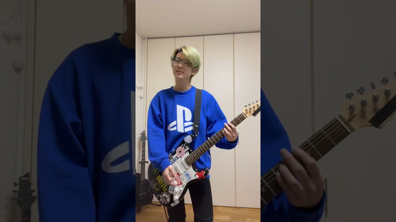 Waterparks - Not Warriors【Guitar Cover】#shorts #waterparks #guitarcover #弾いてみた