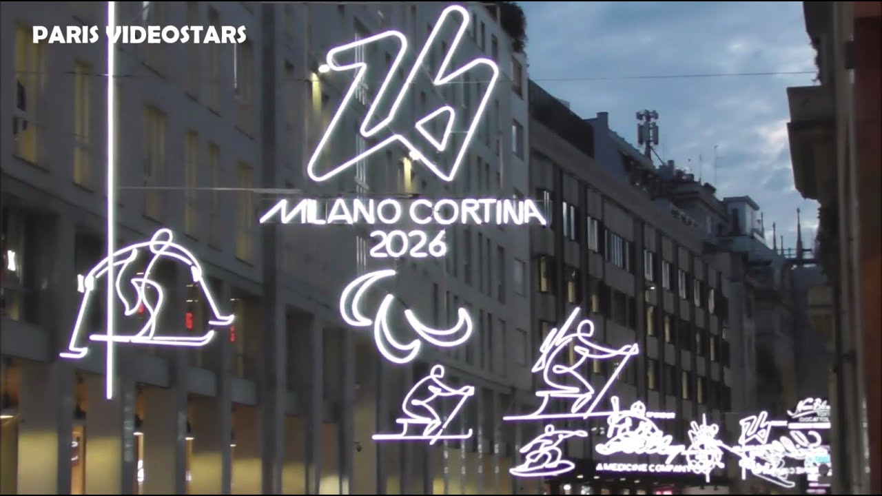 Milan is ready 18 days before Winter Olympic Games Milano Cortina 19 january 2026 - Mascots