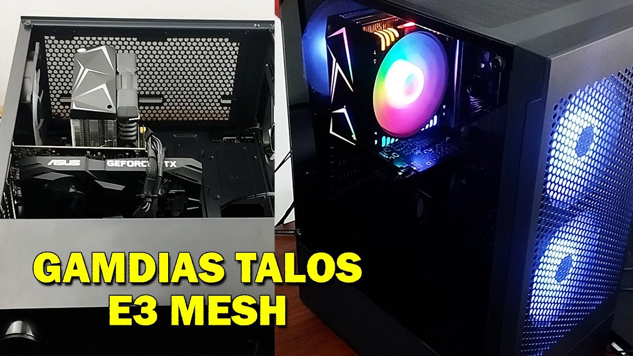 Replace My OLD Casing In To GAMDIAS TALOS E3 MESH Casing