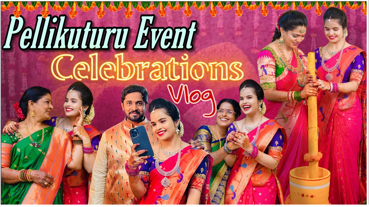 Pellikuturu Event Celebrations || Wedding Series || Divya vlogs