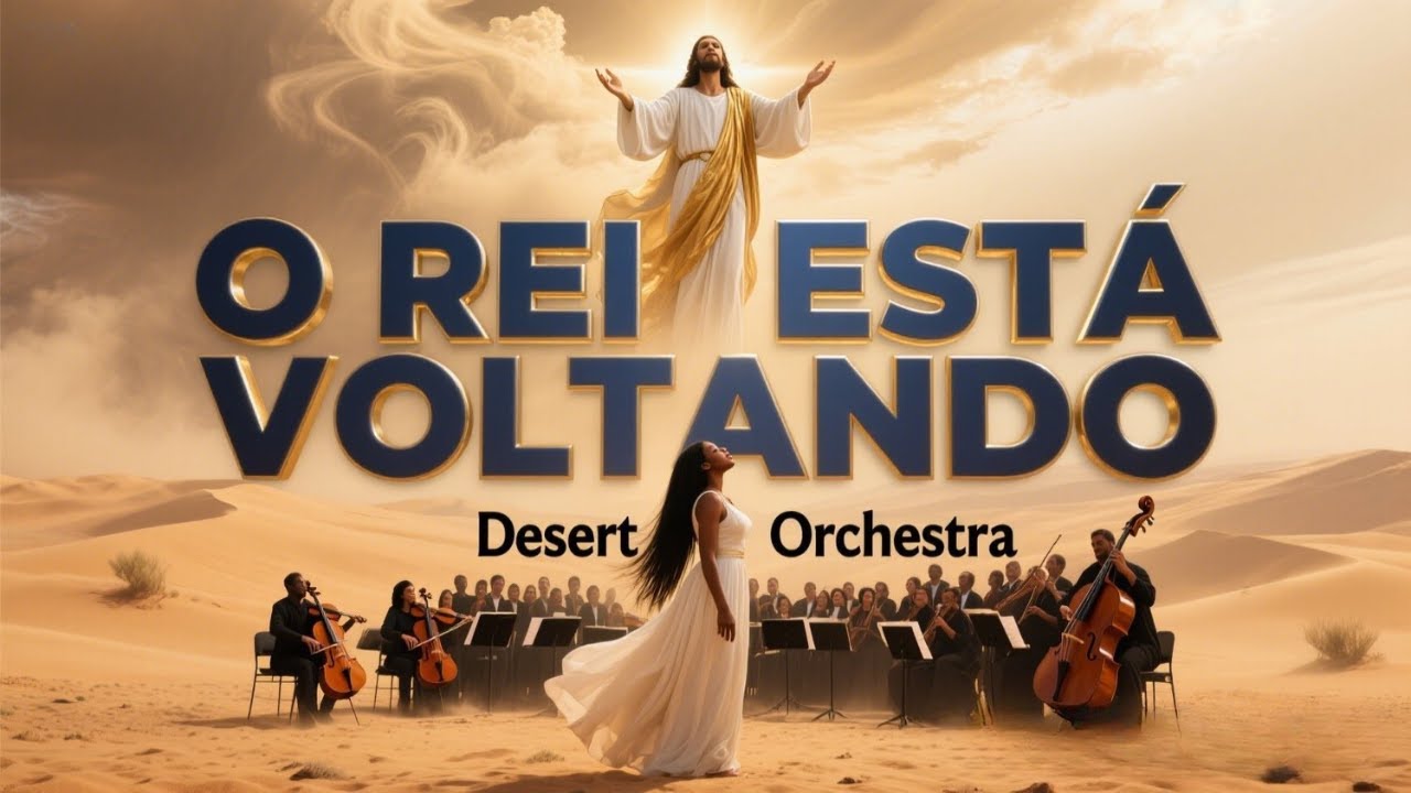 👑 O REI ESTÁ VOLTANDO  | Desert Orchestra - Louvor que Vem dos Céus