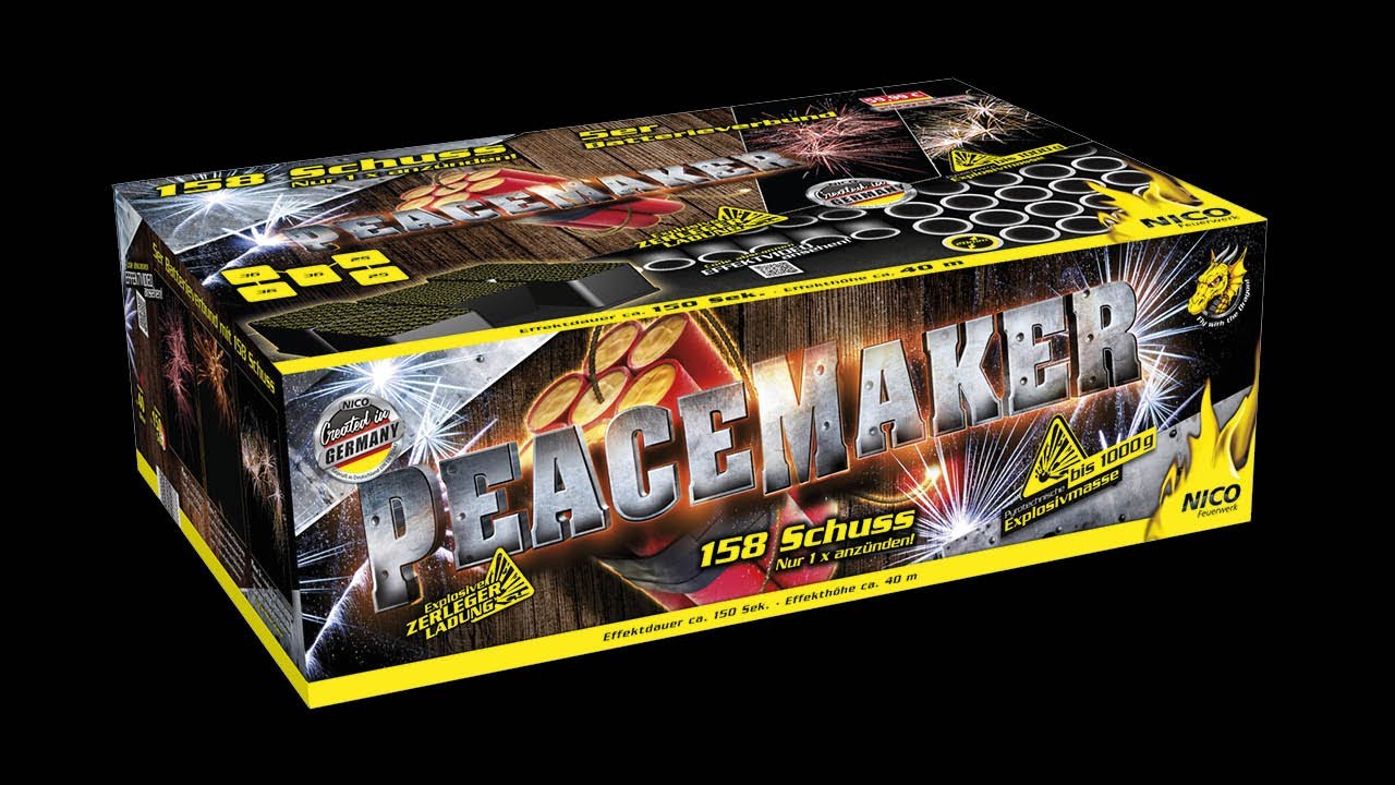Peacemaker, 158 Schuss