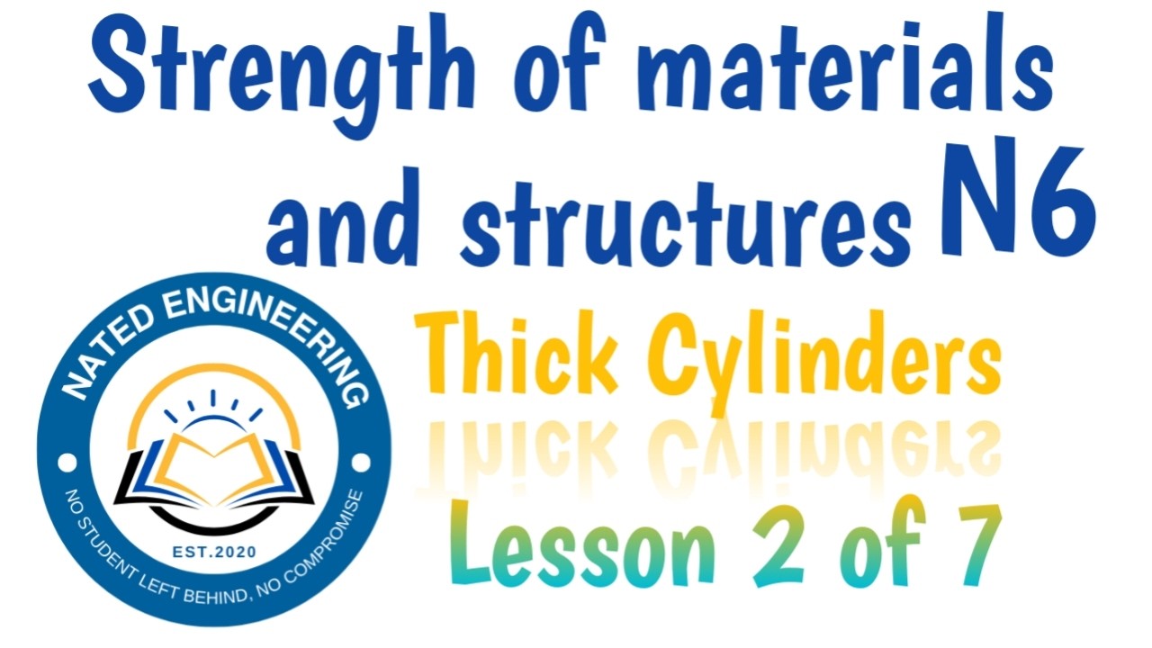 Thick cylinders 2of 7 Strength of materials and structures N6