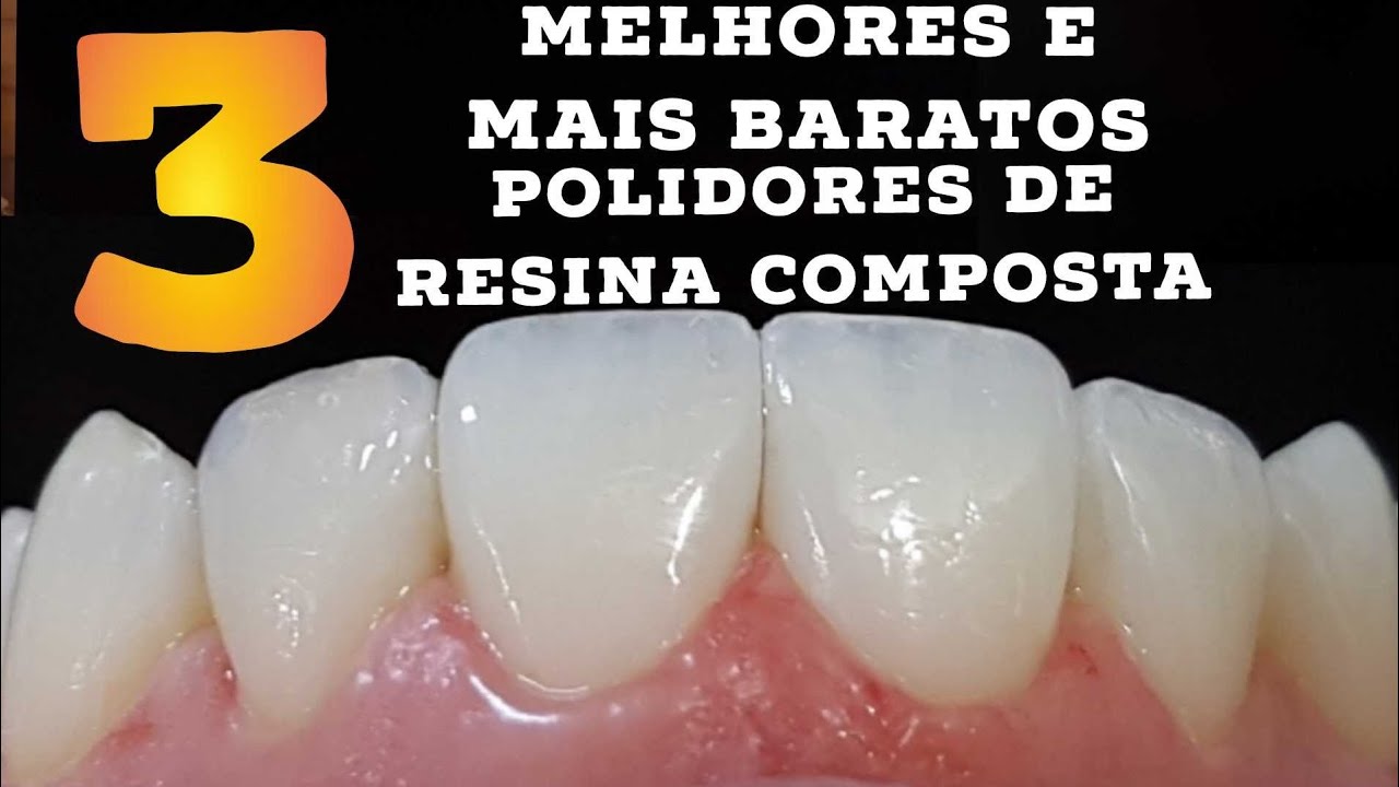 🛑3 Melhores e MAIS BARATOS POLIDORES DE RESINA COMPOSTA DO MUNDO!!!🤫✍😉