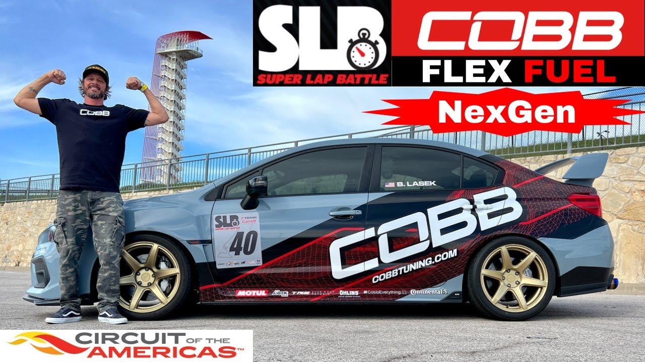 Super Lap Battle with Cobb’s NexGen Flex Fuel at Circuit of The Americas with Bucky Lasek