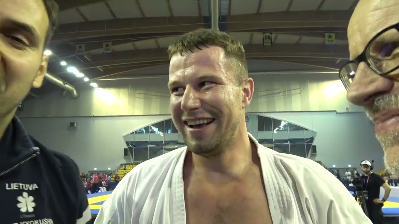 【新極真会】Eventas Guzauskas (Lithuania) The 7WC in Weight Categories SHINKYOKUSHINKAI KARATE