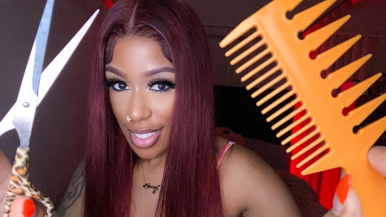 ASMR | Bestfriend Combs & Cuts Your Negative Energy (Personal Attention)