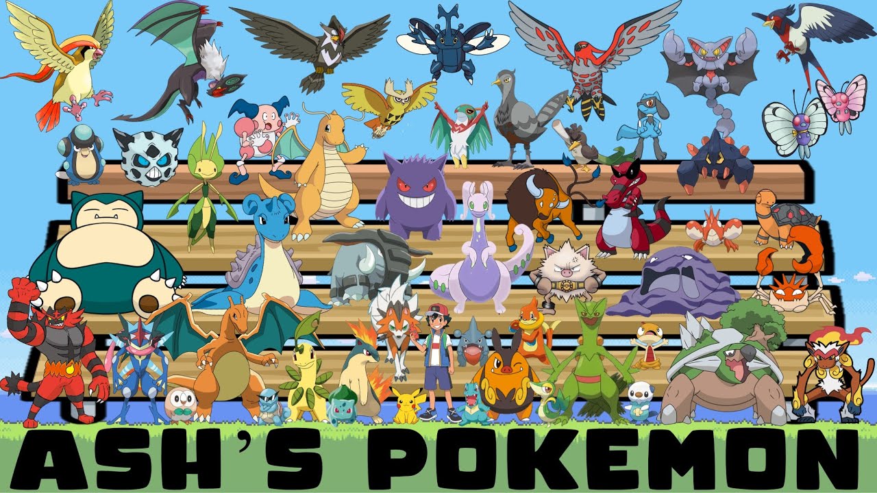 Ash Ketchum's Pok&eacute;mon (2020)