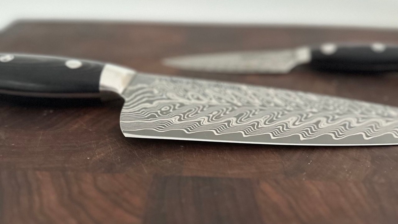 Zwilling Kramer Damascus. Imperfected Perfection | Sharpening