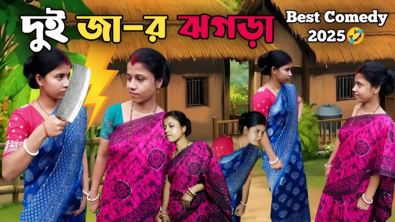 দুই জা-র ঝগড়া🤣 I Best comedy in 2025 I Bengali comedy