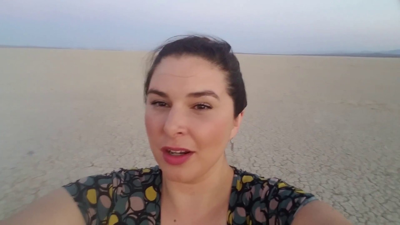The windiest video ever! Coyote Dry Lake Canyon in the Mojave Desert