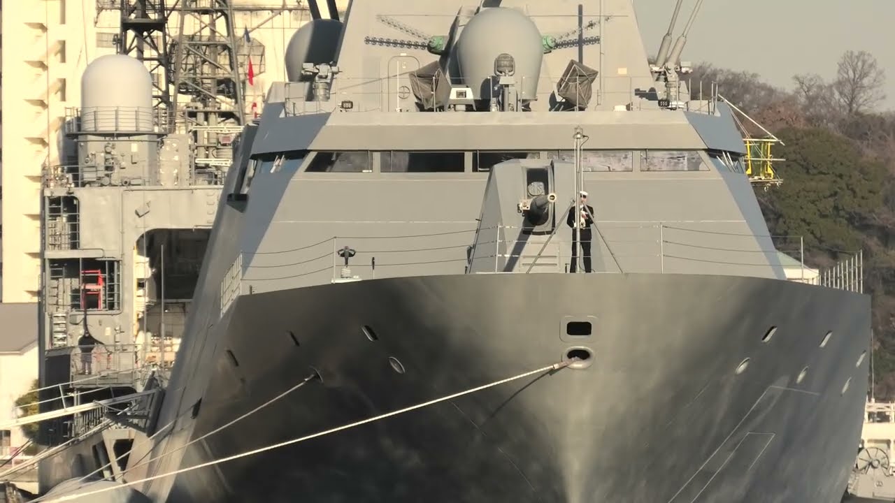 【護衛艦くまの（FFM-2）】自衛艦旗揚げ ― もがみ型2番艦