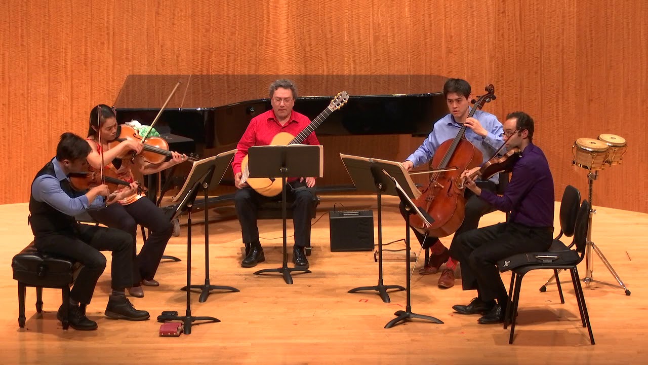 100 Greatest Dance Hits by Aaron Jay Kernis. David Tanenbaum, guitar with the Telegraph Quartet