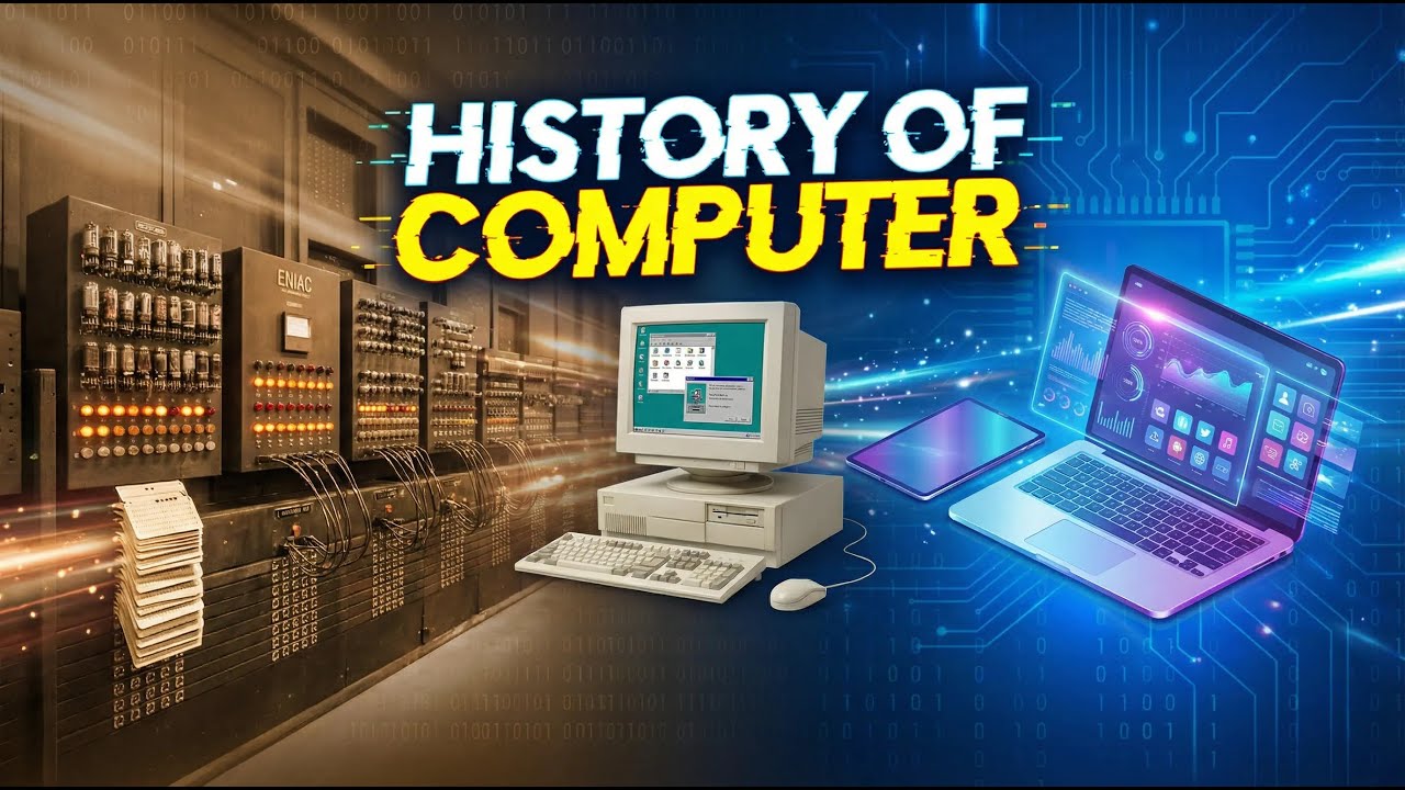 The History of Computer: Explained in 4minutes