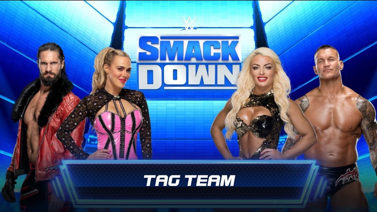 Full Match - Seth Rollins & Nikki Ash vs Black Cat & RKO | Full Intense Fight SmackDown #wwe2k25