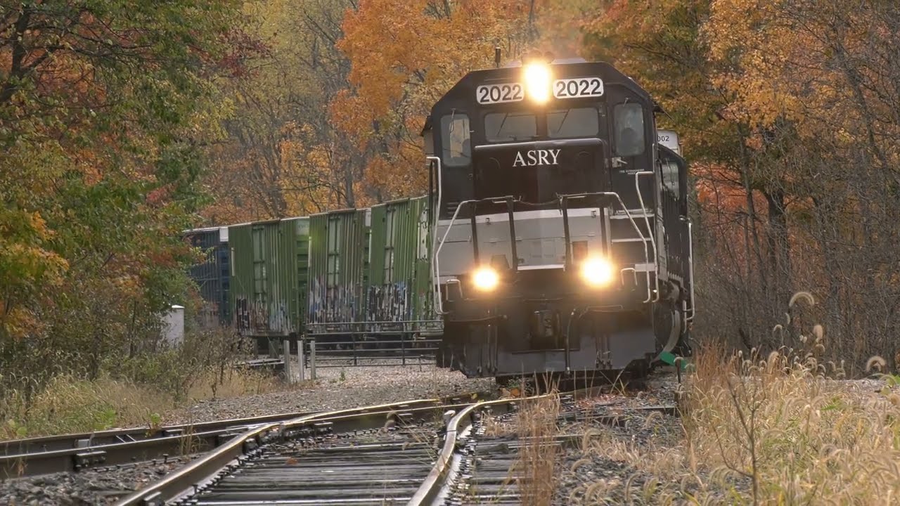 Switchback move required to work an industry Ashland Railway ASRY 2022 30