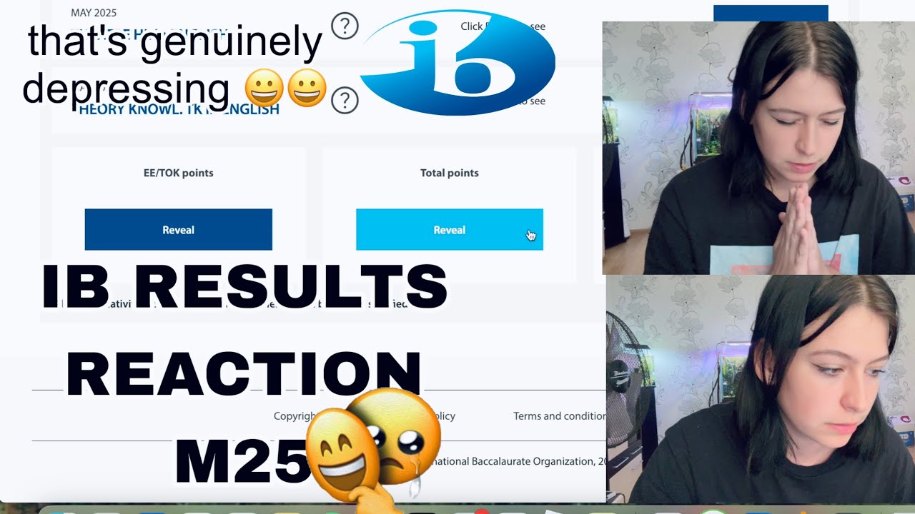 a realistic ib results reaction (w a 41 PG)