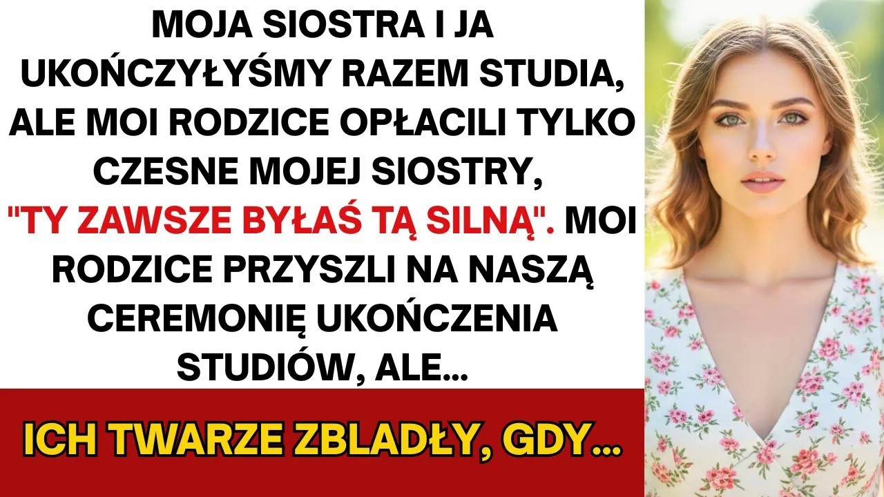 Rodzice płacili tylko za studia siostry — zamarli gdy wygrałem stypendium 100 tys. zł i ofertę pracy