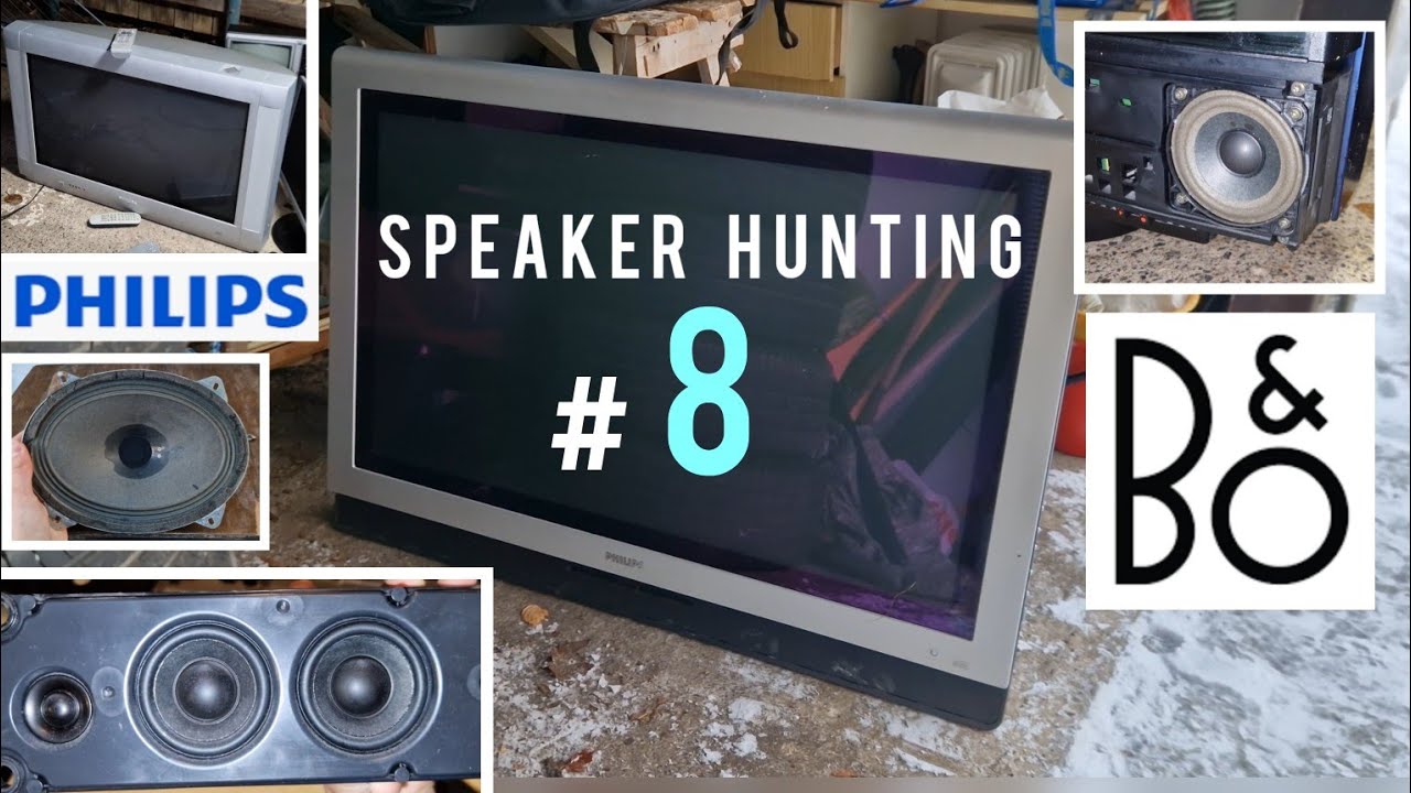 Speaker Hunting #8 | An Insane Trash Find, A Vintage Blaupunkt Crt And Much More!