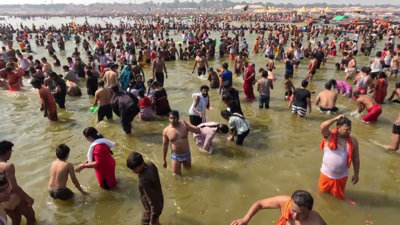 A sunday tour of Triveni Sangam #mahakumbh2025