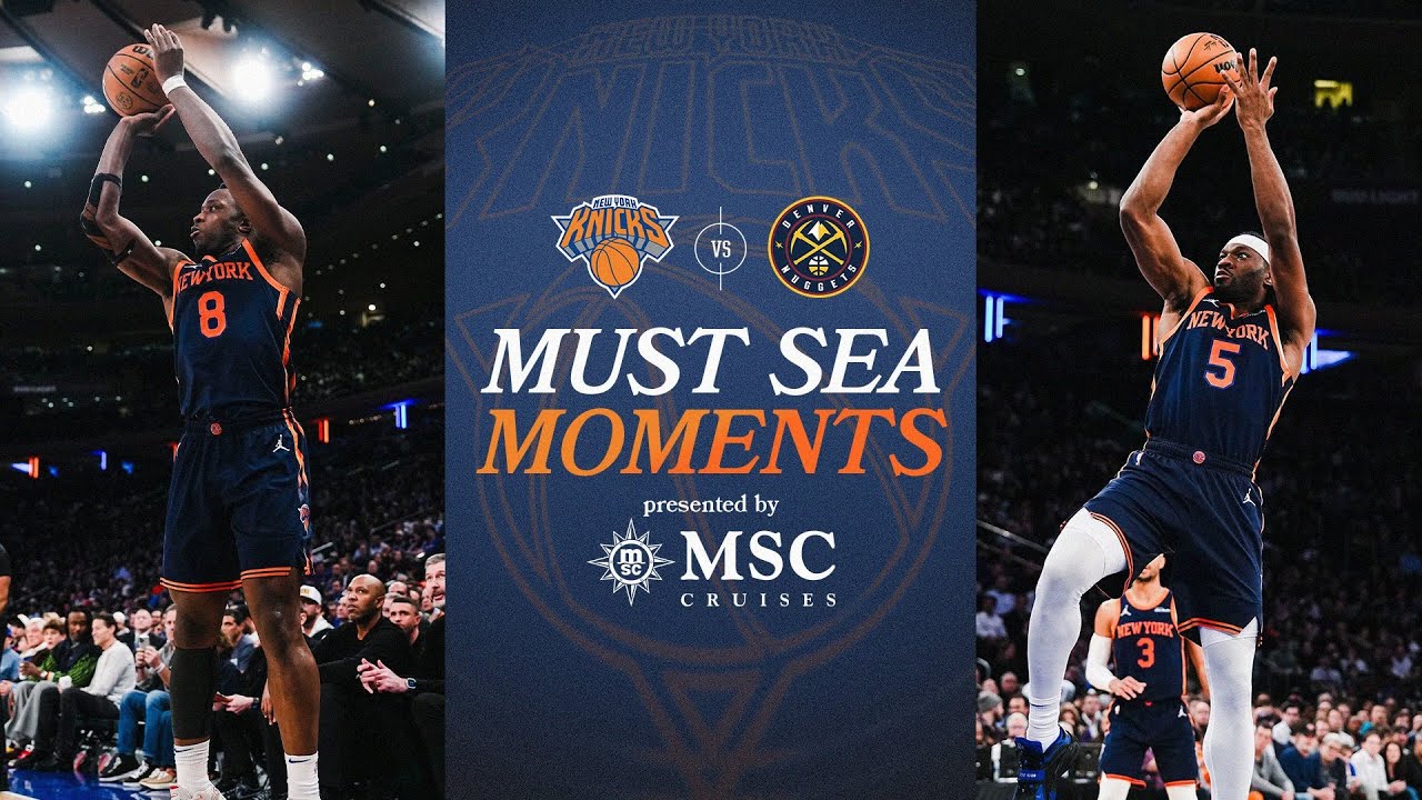 Knicks defeat Denver Nuggets at home | January 29, 2025 | FULL Game Highlights