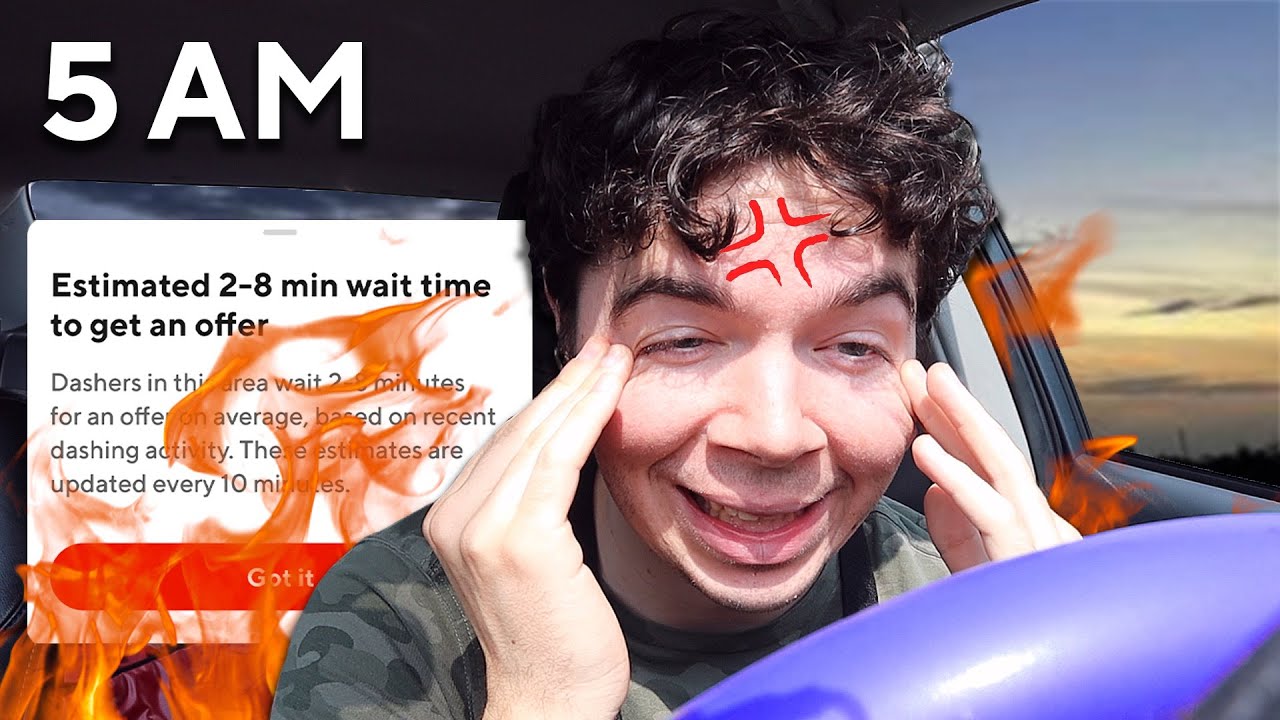 The 5 AM DoorDash Shift Made Me CRASH OUT