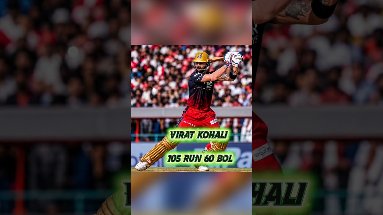 YouTube Title🔥 VIRAT KOHLI 105* 😱 RCB vs KKR Full Match Highlights 2026 | RCB Won by 6 Wickets 🏆