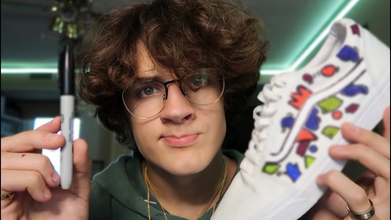 Custom SHARPIE Vans!!