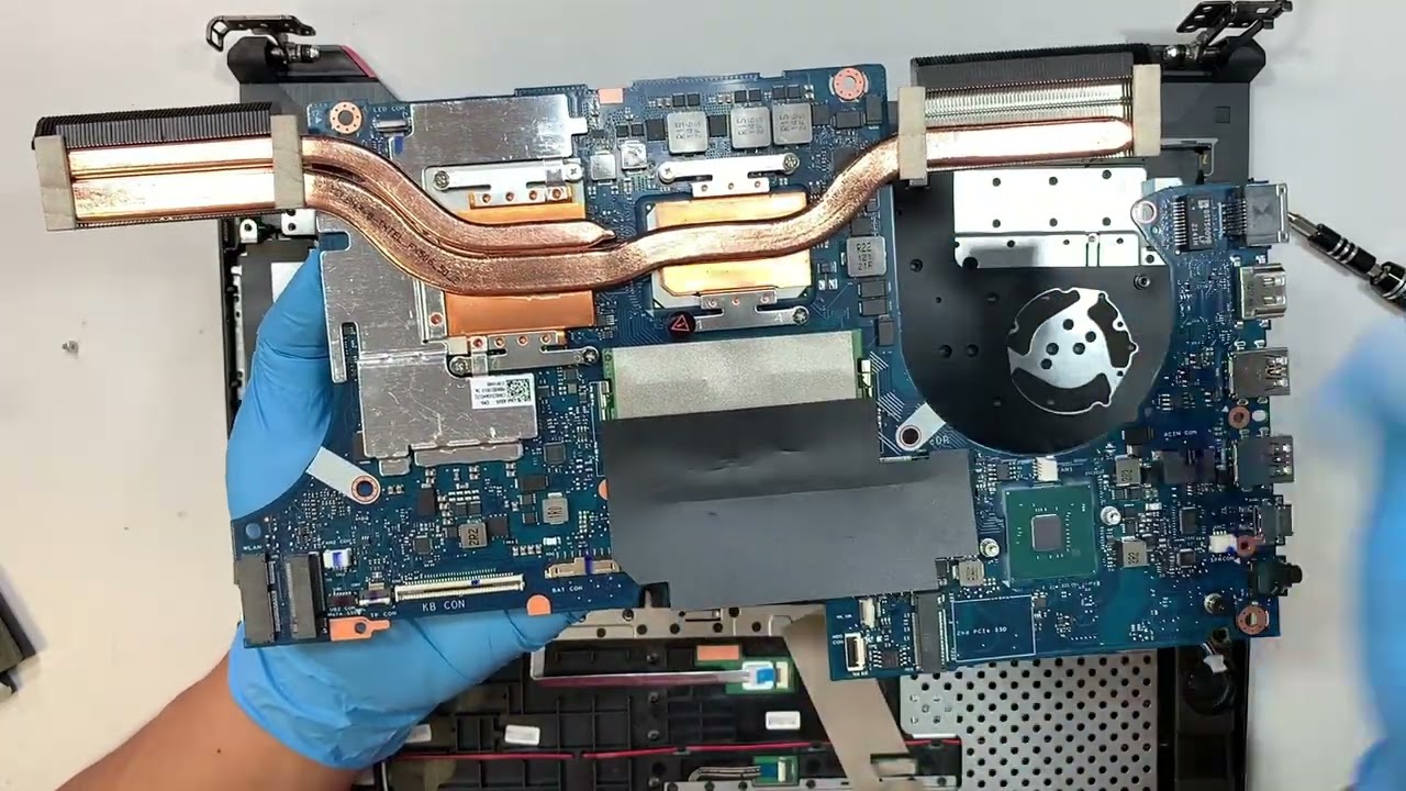Asus TUF FX506L Teardown Upgrade Disassemble