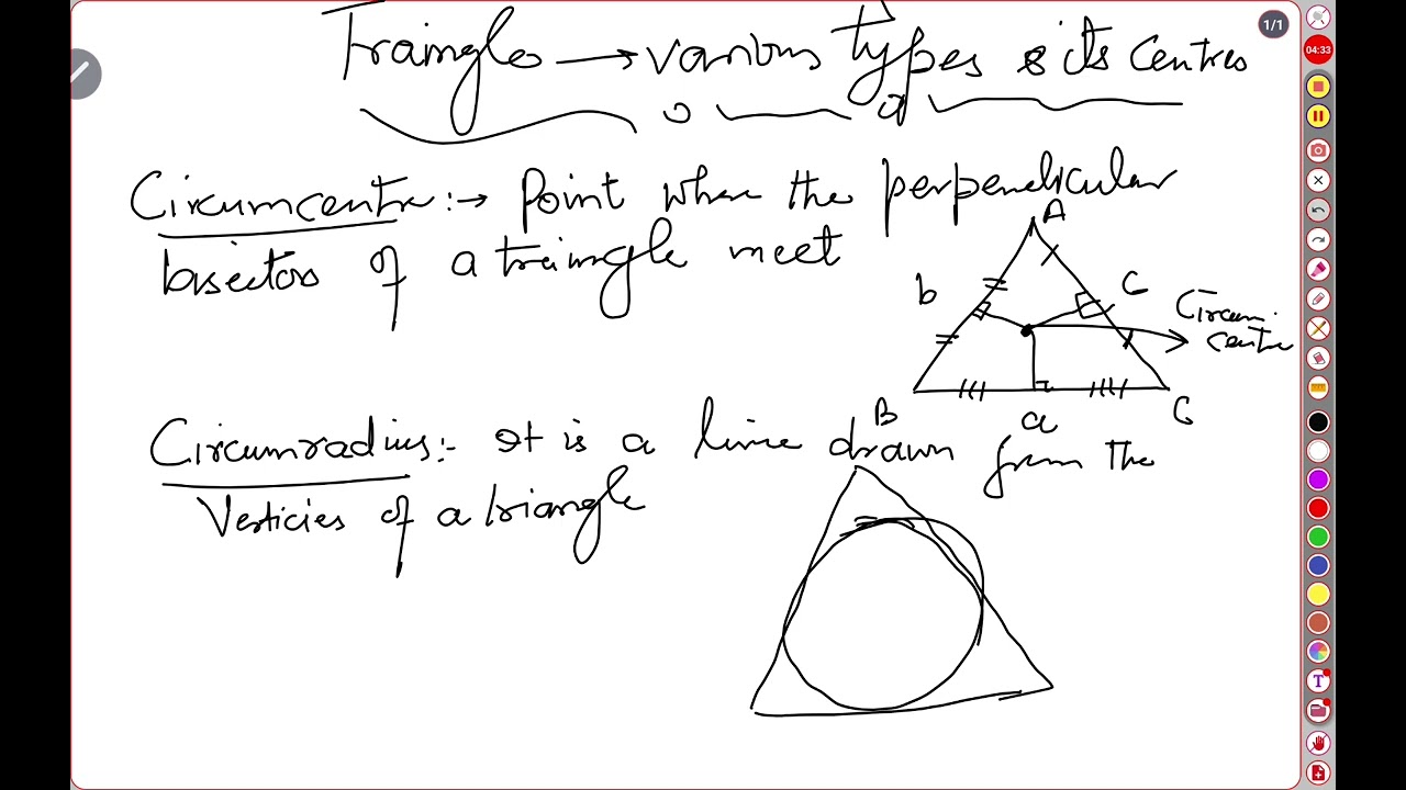 Lec 1:Triangles-it's types and various centres 17 February 2026 JKSSB, SSC etc