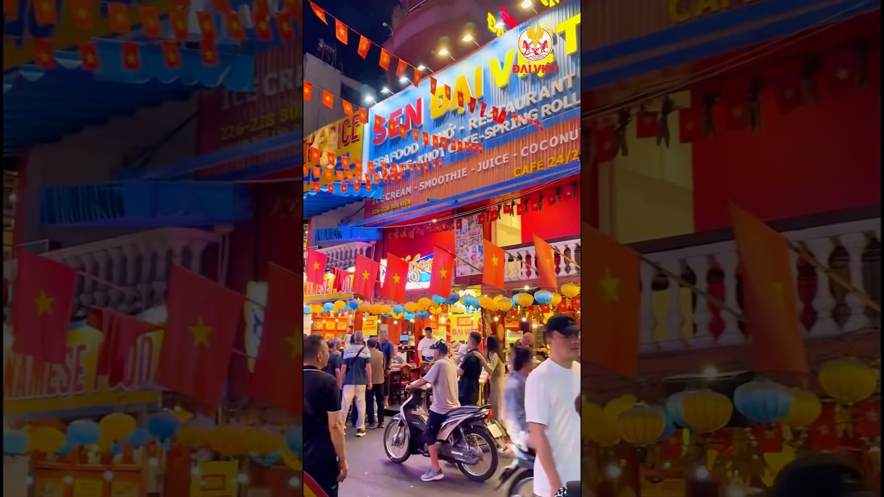 Dai Viet Seafood Restaurant: Top Destination on Bui Vien Walking Street! #restaurant #buivien