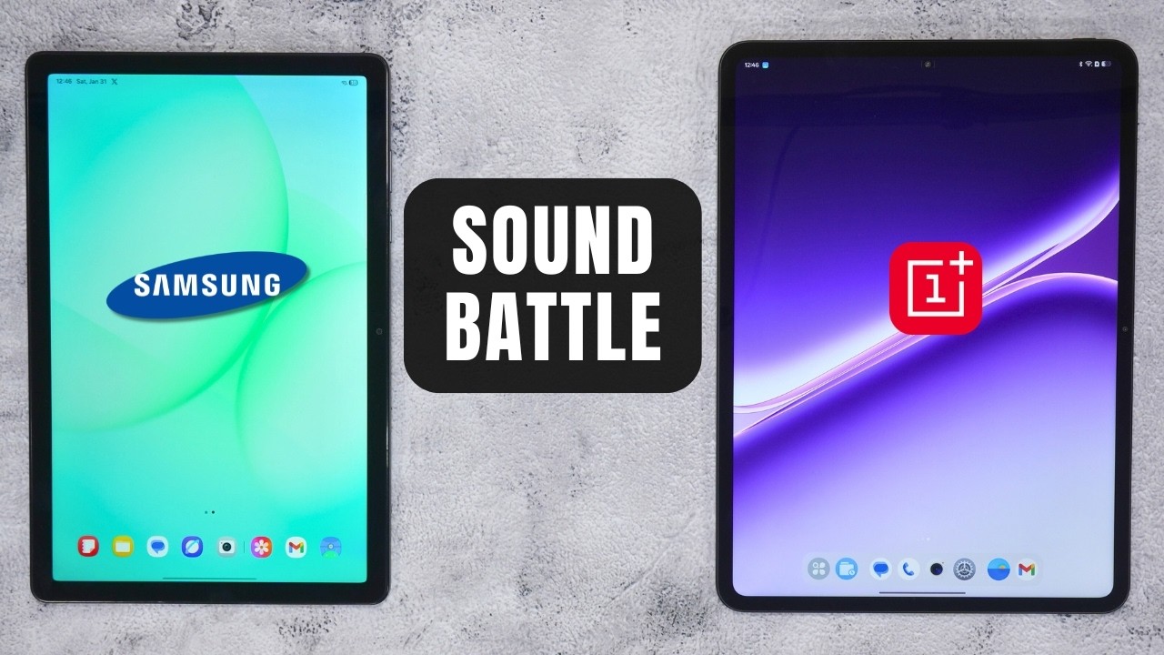 Samsung Tab A11+ против OnePlus Pad Go 2 | Битва звука!