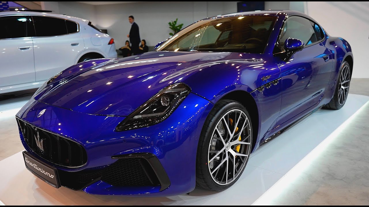 NEW 2024 Maserati GranTurismo II Trofeo 3.0 V6 (558 Hp) in details 4k