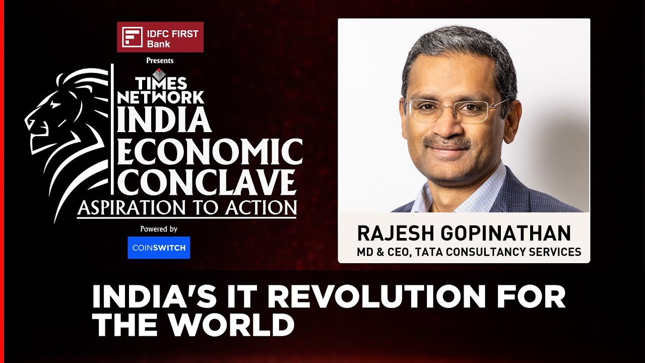 Rajesh Gopinathan Explains Future Of India's IT Sector | India Economic Conclave | Times Now