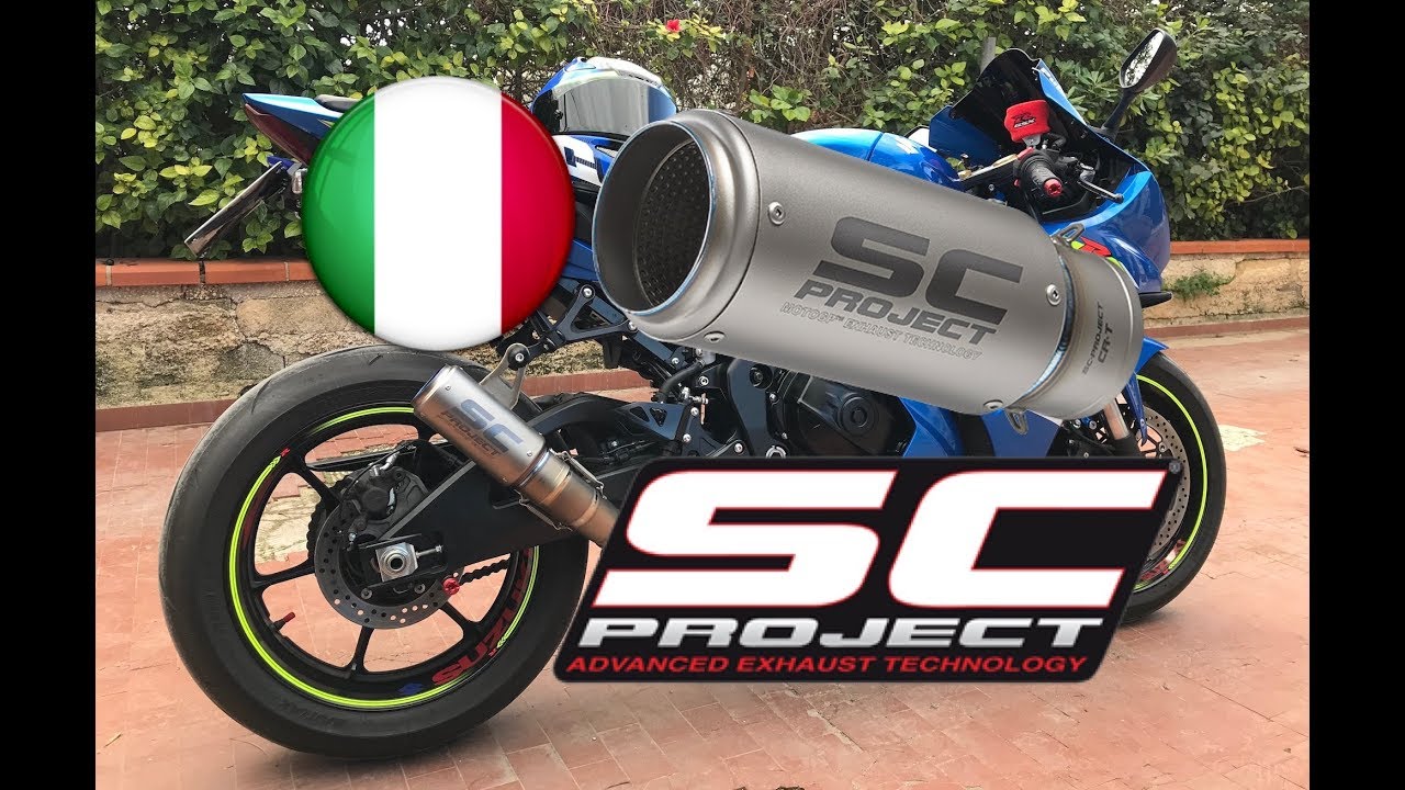 Installazione terminale CR-T della SC PROJECT su GSX-R 1000 2017