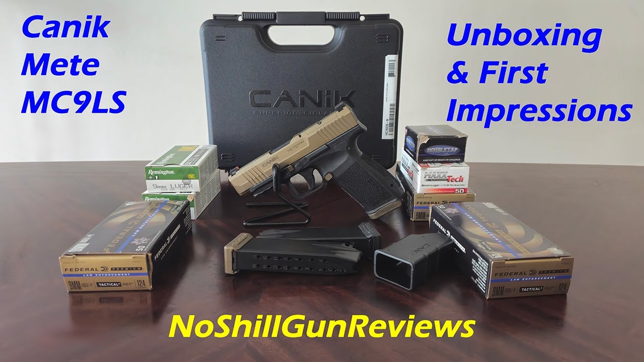 Canik Mete MC9LS: Unboxing #6 & First Shots