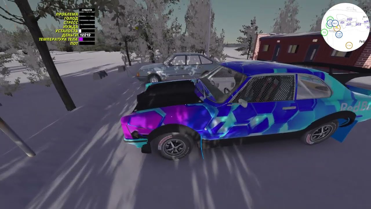 Бухаю в My Winter Car