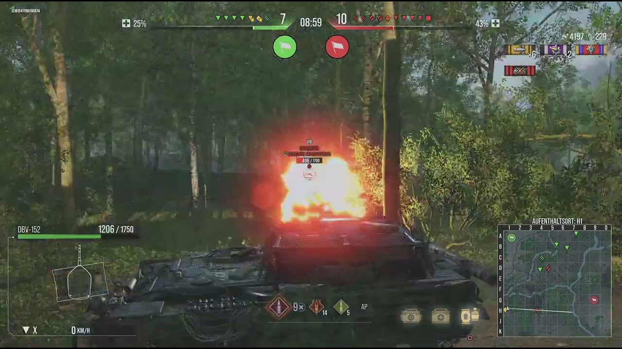 DBV-152 9,3k 3 vs 8 Comeback