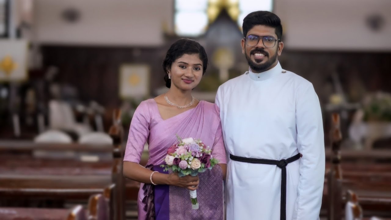 Bonded forever in His time. Happy Married life Rev Sam and Aneeshiya. God bless.